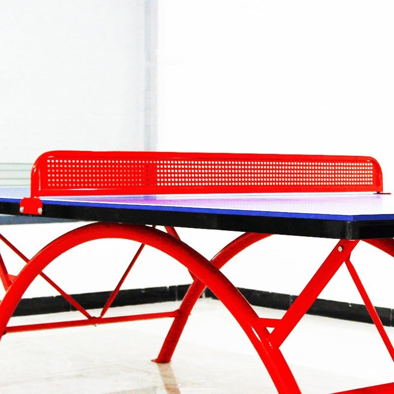 OYKSHDF Table Tennis Net, Outdoor Indoor Ping Pong Net Metal Frame, Replacement Compact Training Countertop Separator for Home Game Practice, 60.3" Length - Image 1